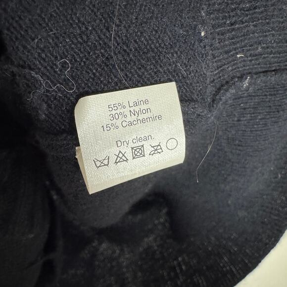 J.Crew Dream Cardigan Sweater WMNS XS Black V-Neck Button Up Wool-Cashmere Blend - Picture 8 of 10